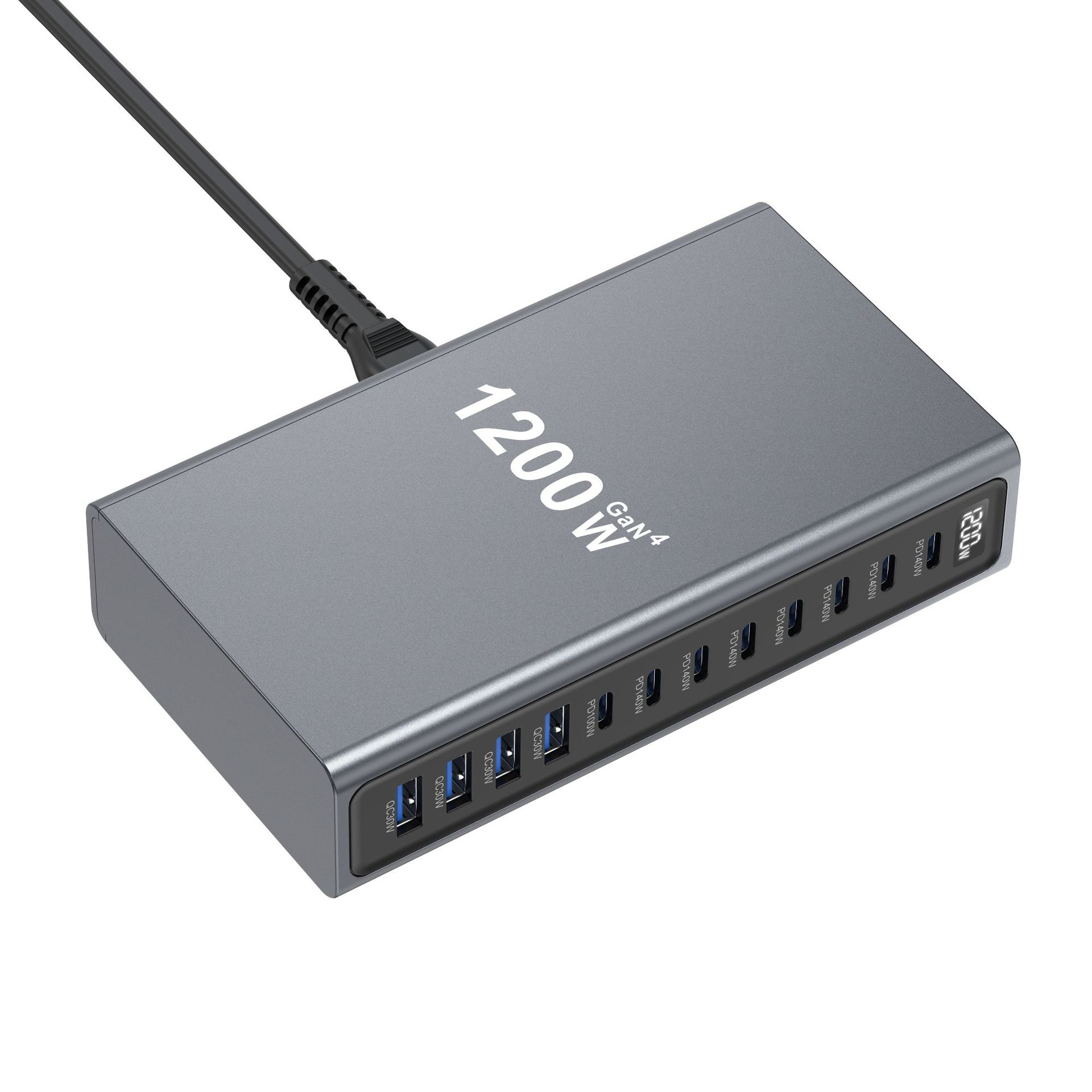 Multi Port Usb Hub - Новый многопортовый настольный адаптер-хаб GaN мощностью