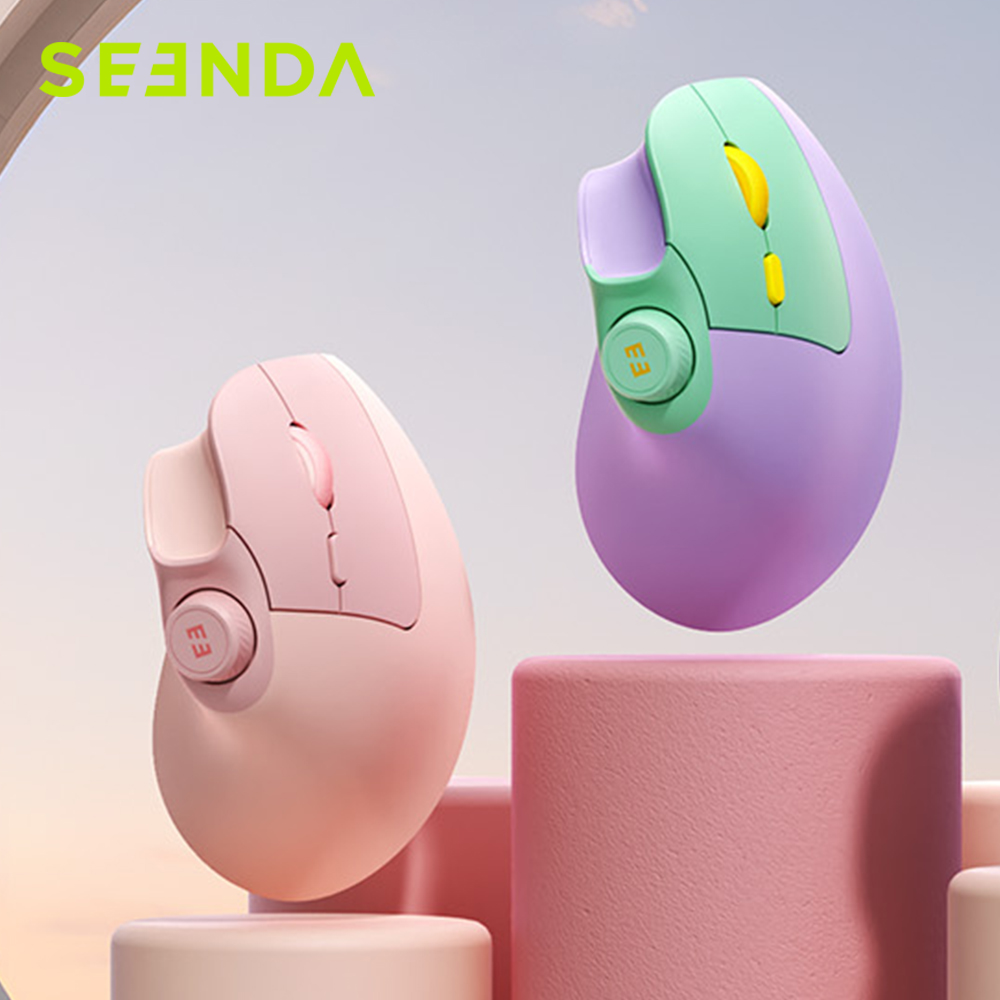 Ergonomic Mouse Vertical - Seenda эргономичная беспроводная мышь Bluetooth 2,4G