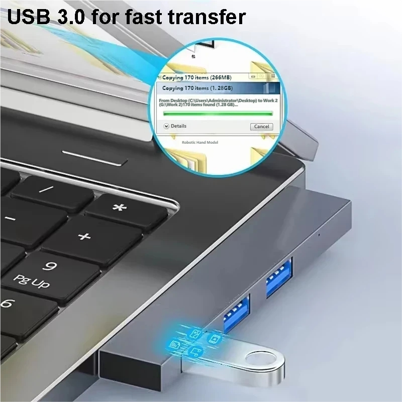 4-портовый USB 3.0 хаб, многоп – обзор и цена Multi Port Usb Hub
