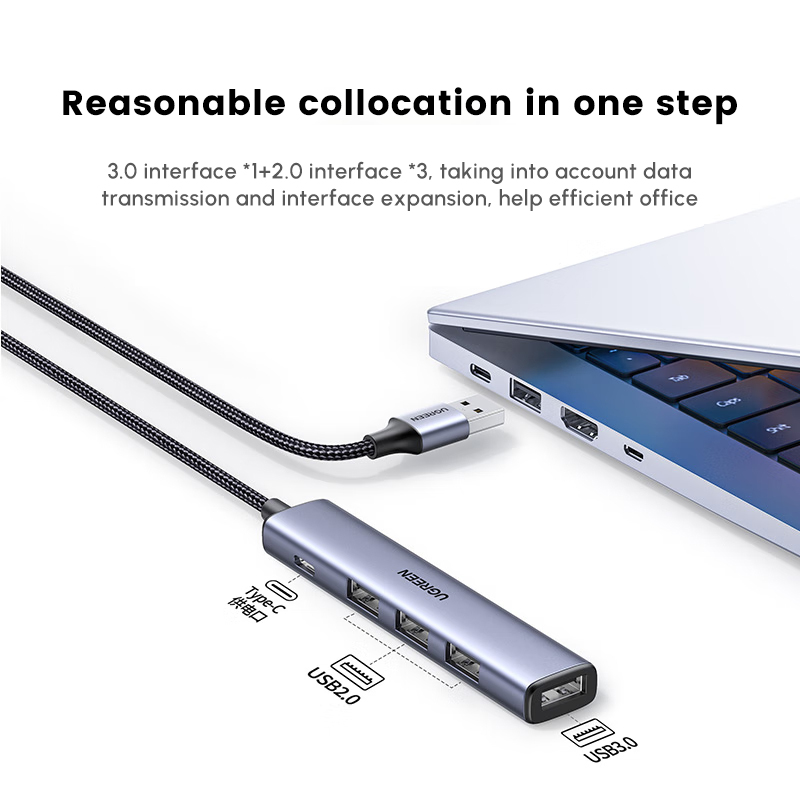 UGREEN USB-концентратор с 4 по – обзор и цена Multi Port Usb Hub