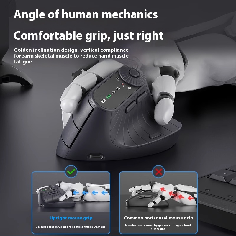 Игровая мышь Monster M2 PRO MA – обзор и цена Ergonomic Mouse Vertical