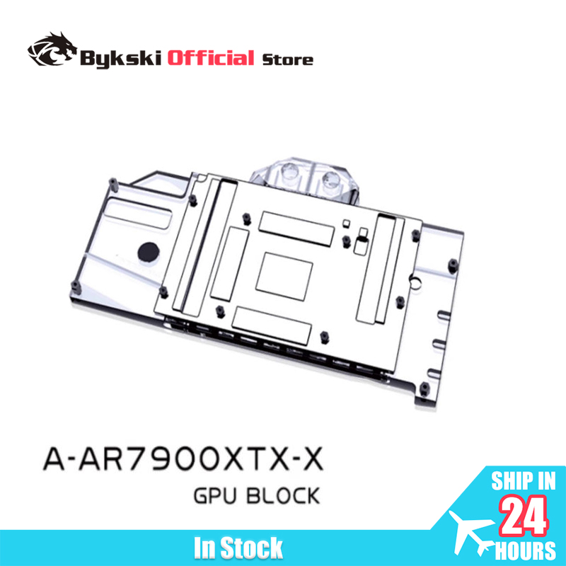 Водоблок Bykski A-AR7900XTX-X  – обзор и цена Amd Vga Rx 7900 Xtx
