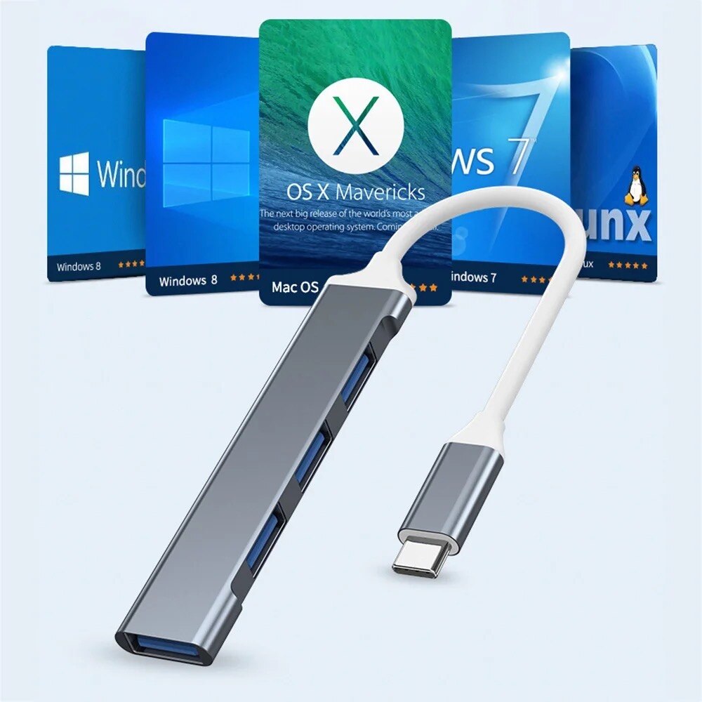 USB-хаб 3.0, 4-портовый USB-ха – обзор и цена Multi Port Usb Hub