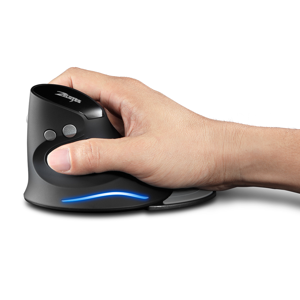 Вертикальная мышь ZELOTES F-17 – обзор и цена Ergonomic Mouse Vertical