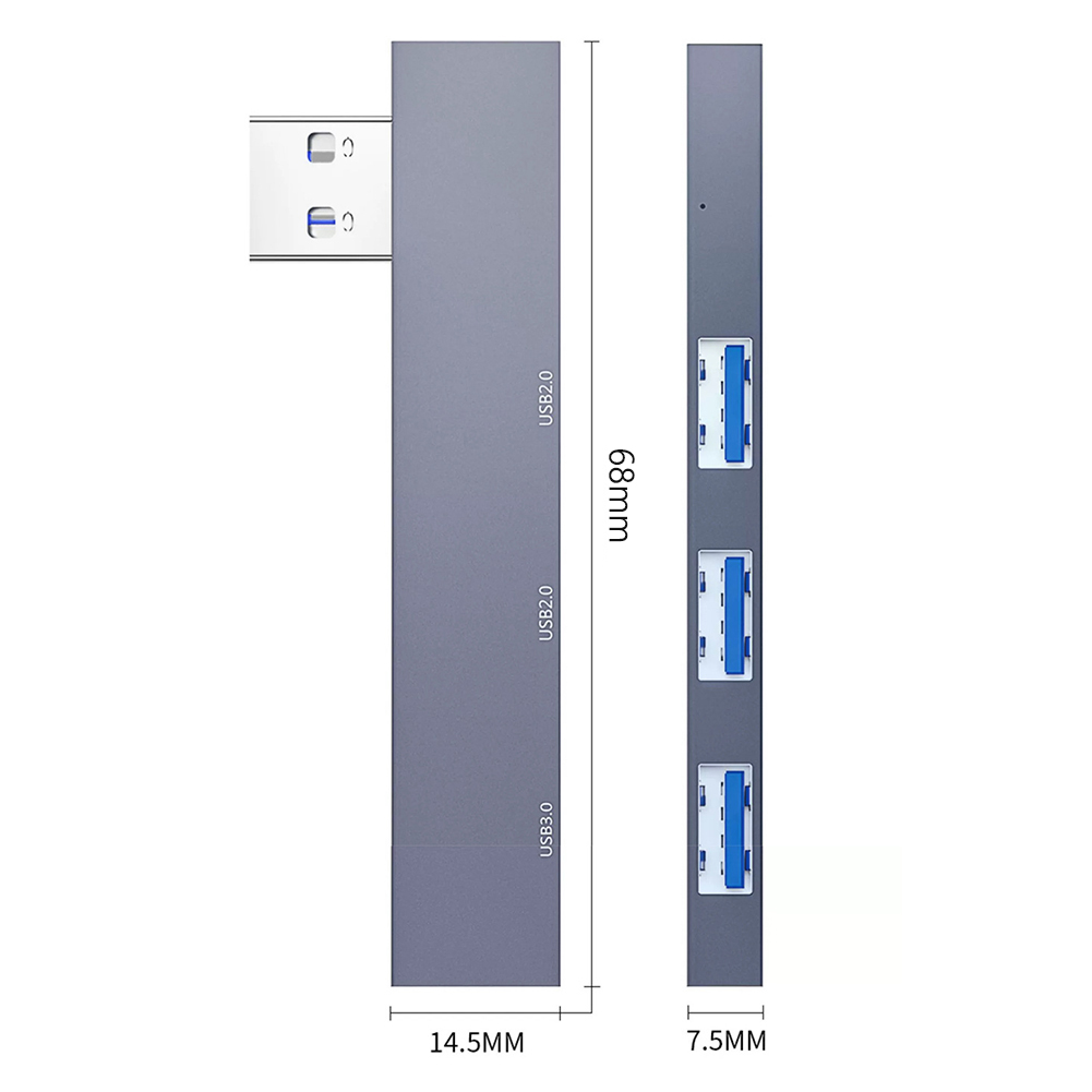 3-в-1 USB-док-станция OTG USB  – обзор и цена Multi Port Usb Hub