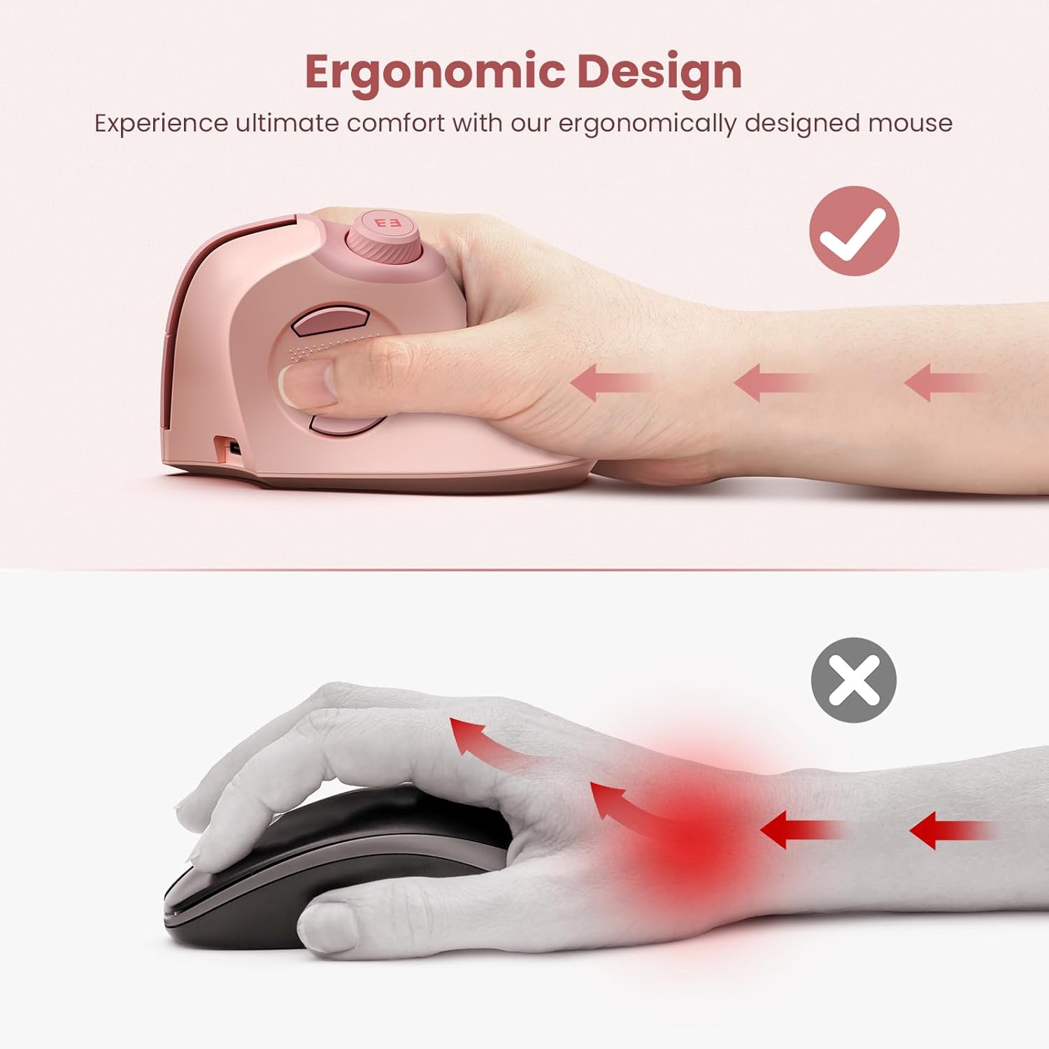 Seenda эргономичная беспроводн – обзор и цена Ergonomic Mouse Vertical
