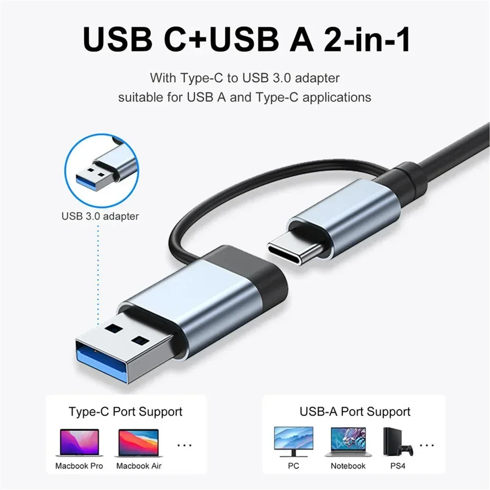 Многопортовый USB-C хаб-адапте – обзор и цена Multi Port Usb Hub