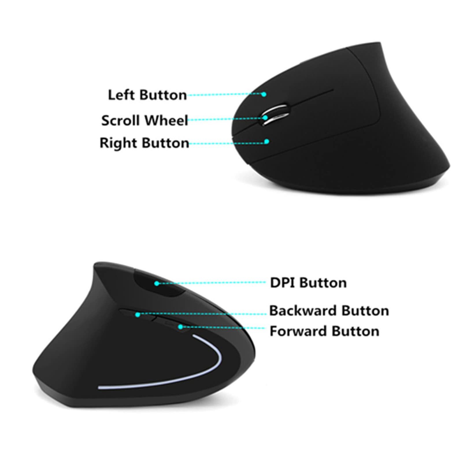 Беспроводная вертикальная мышь – обзор и цена Ergonomic Mouse Vertical