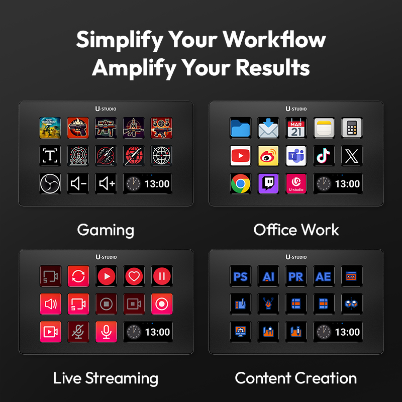 Клавиатура D200 Stream Deck с  – обзор и цена Office Youtuber
