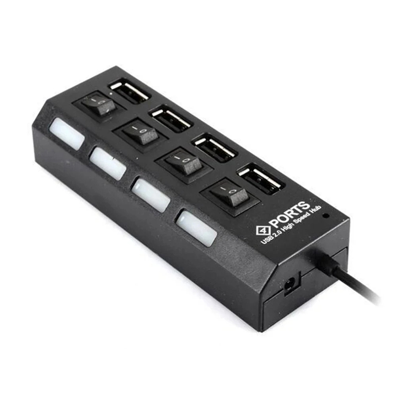 4-в-1 USB-хаб с переключателем – обзор и цена Multi Port Usb Hub