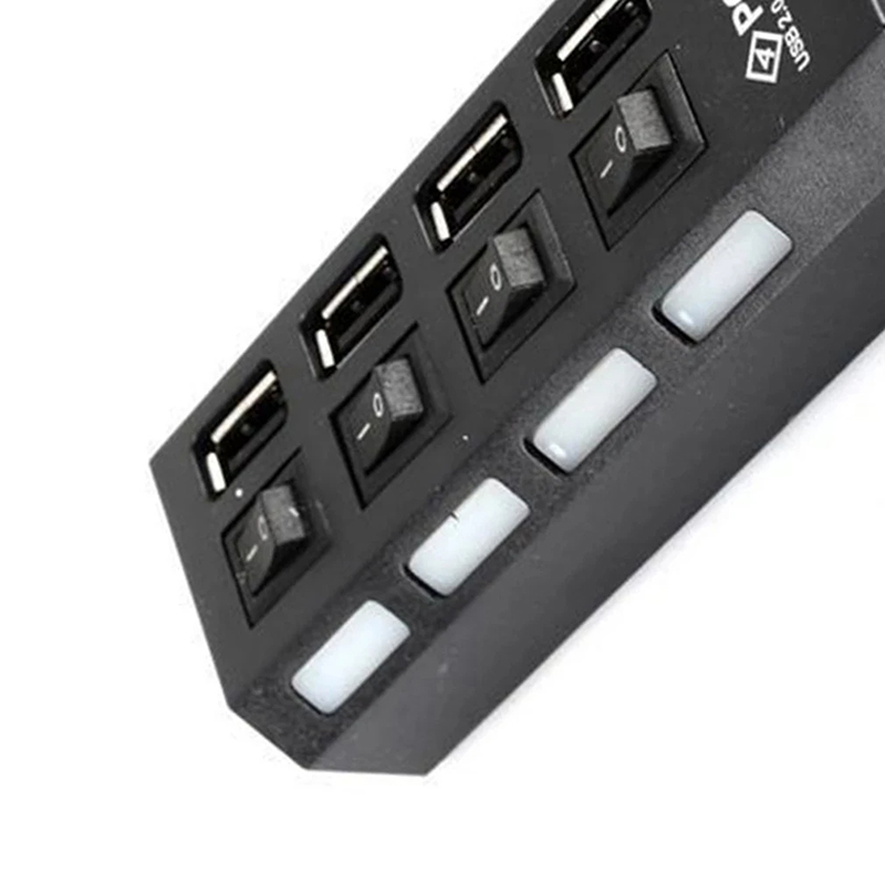 4-в-1 USB-хаб с переключателем – обзор и цена Multi Port Usb Hub