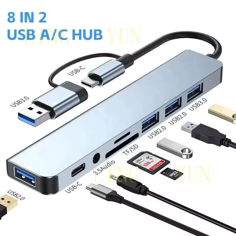 USB-хаб Z-типа Type-C, USB 3.0 – обзор и цена Multi Port Usb Hub