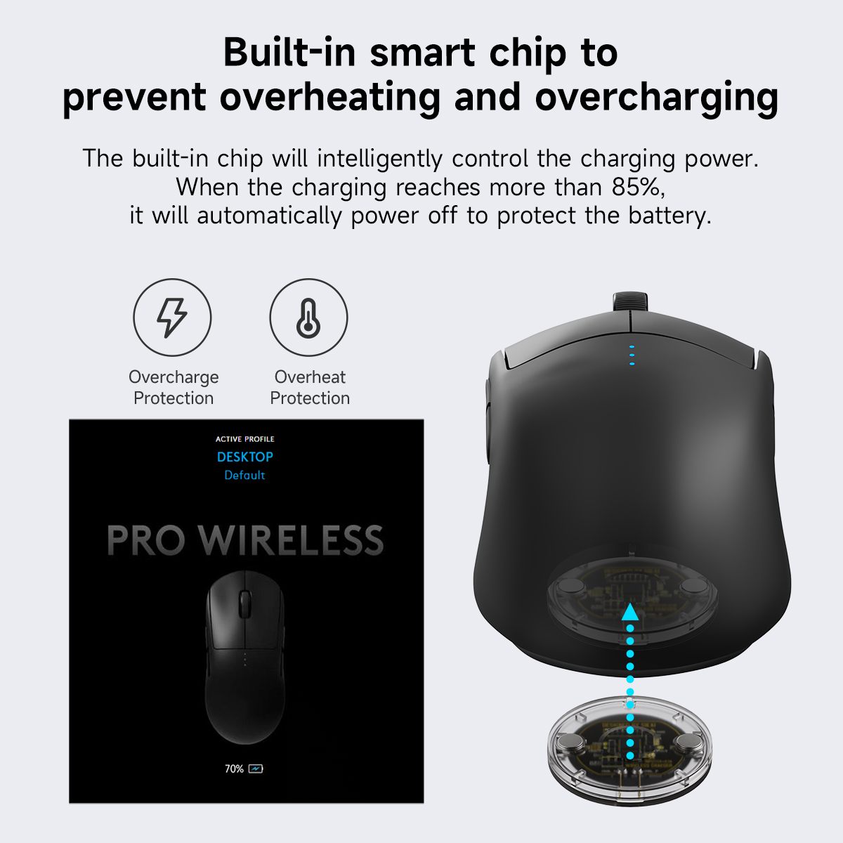 Модуль беспроводной мыши Qi дл – обзор и цена Logitech Mouse G Pro X Superlight