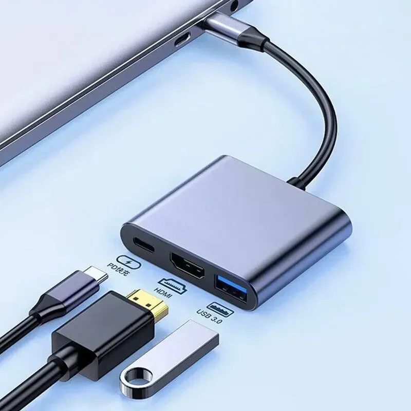 Многопортовый адаптер Type-C 3 – обзор и цена Multi Port Usb Hub